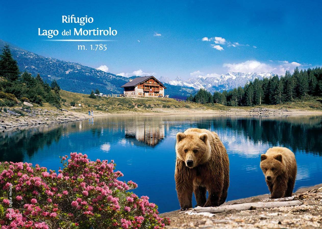 Rifugio Al Lago Del Mortirolo In Inverno Raggiungibile Solo A Piedi Monno 외부 사진